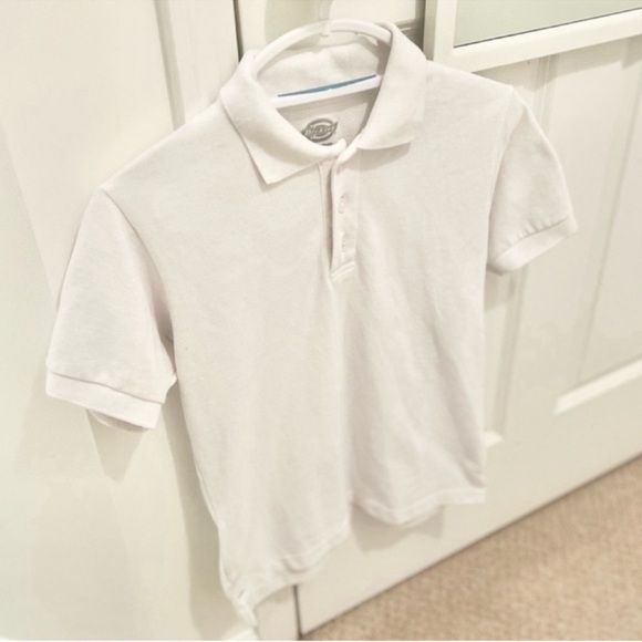 3/$19 Dickies Boys School Uniform Short Sleeve collared Polo Shirt - Picture 5 of 8